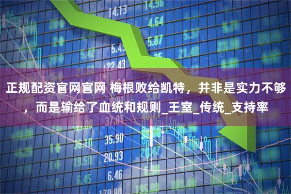 正规配资官网官网 梅根败给凯特，并非是实力不够，而是输给了血统和规则_王室_传统_支持率